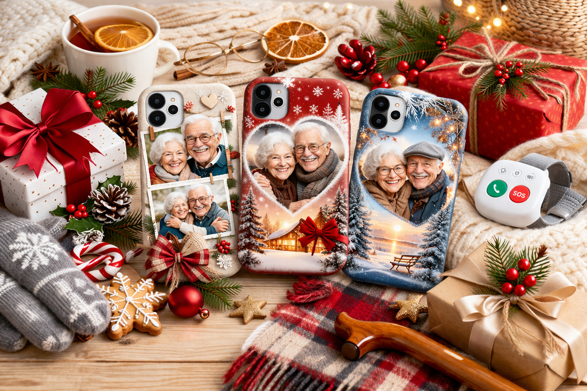 Idée cadeau mamie / papi : le cadeau smartphone senior vraiment utile