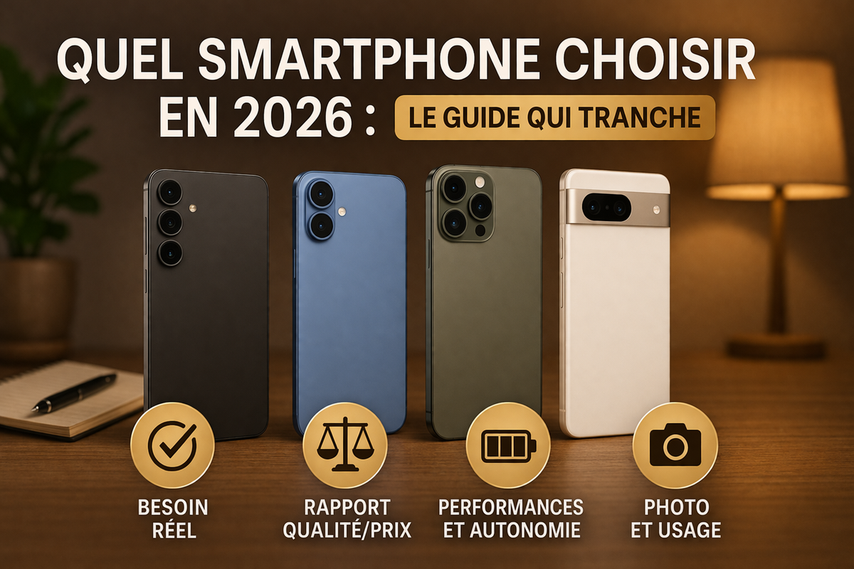 Quel smartphone choisir en 2026 : le guide qui tranche