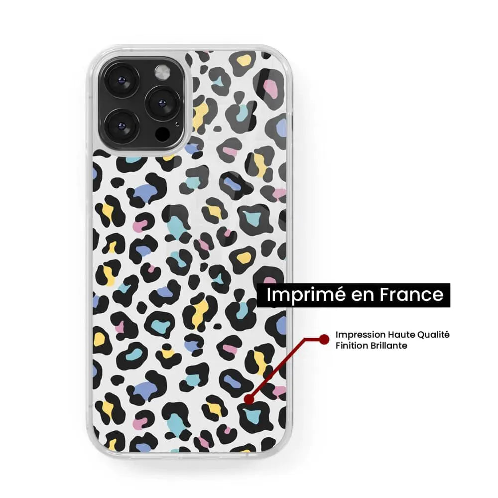 Léopard coloré