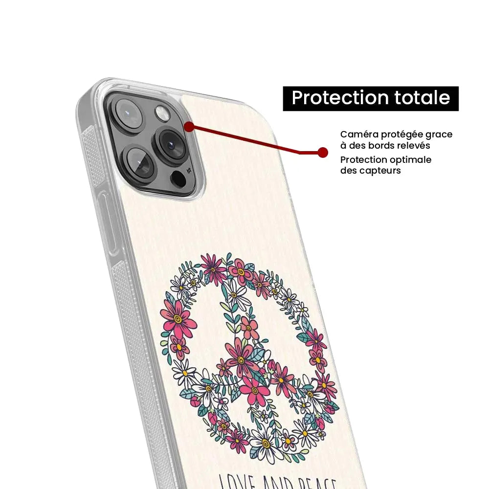 Love and peace floral