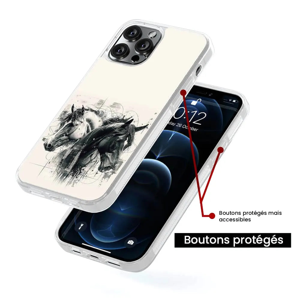 SB Chevaux N&B