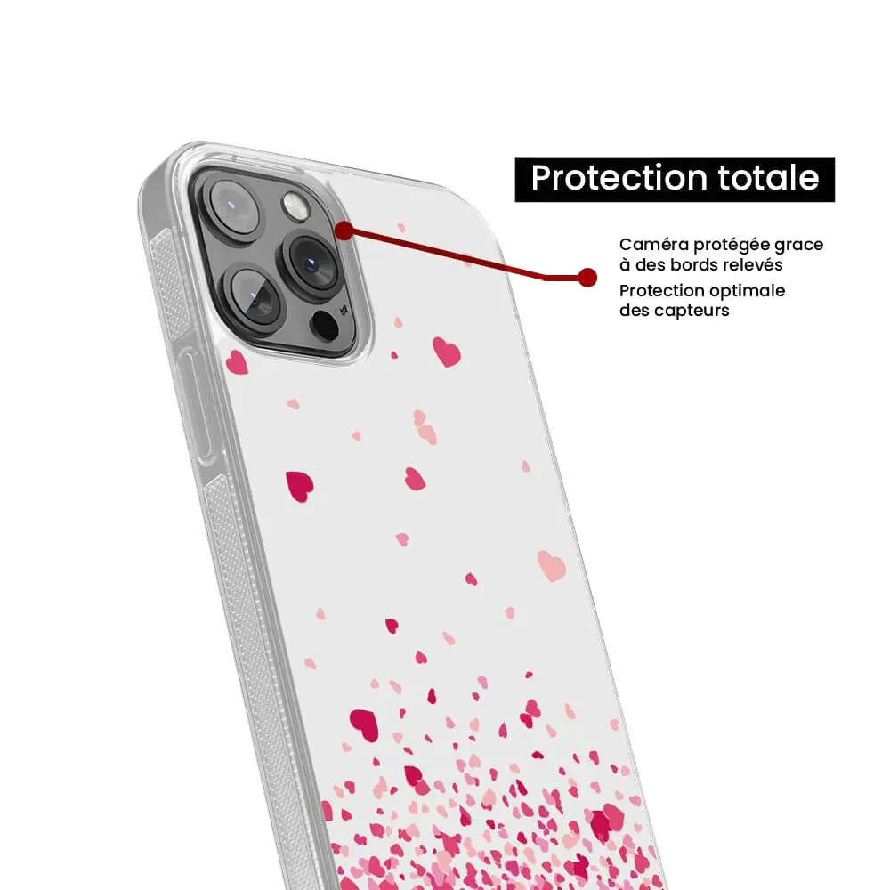 Confettis de Coeurs Rose