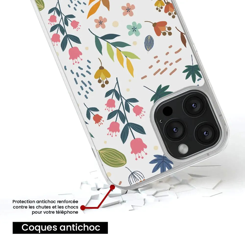 Fleurs colorées