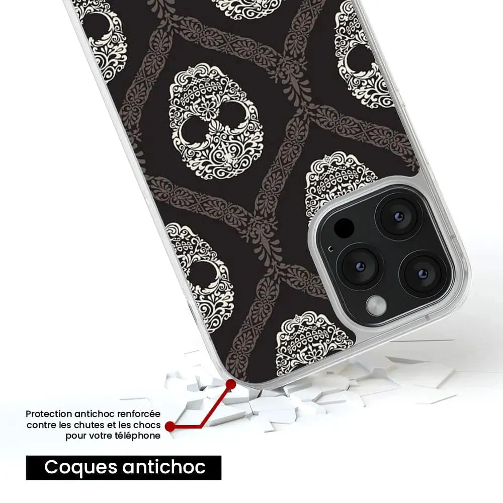 Floral skull
