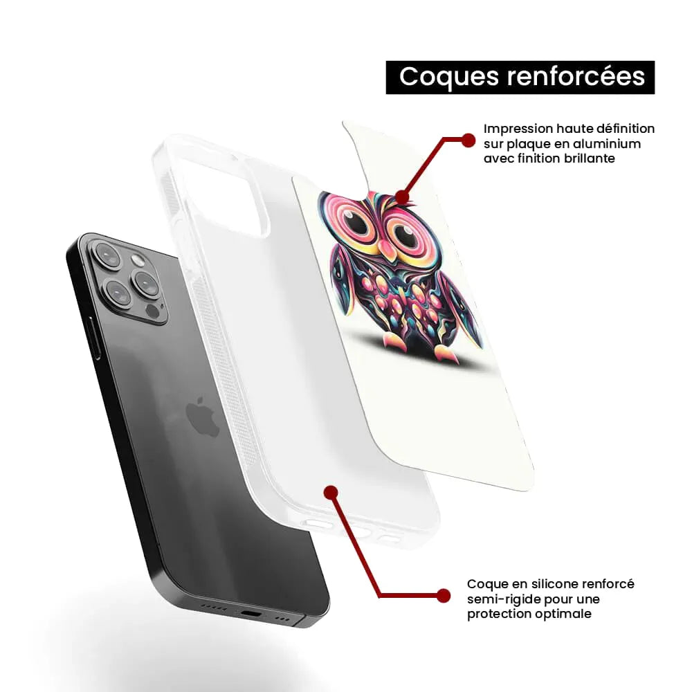 Hiboux coloré