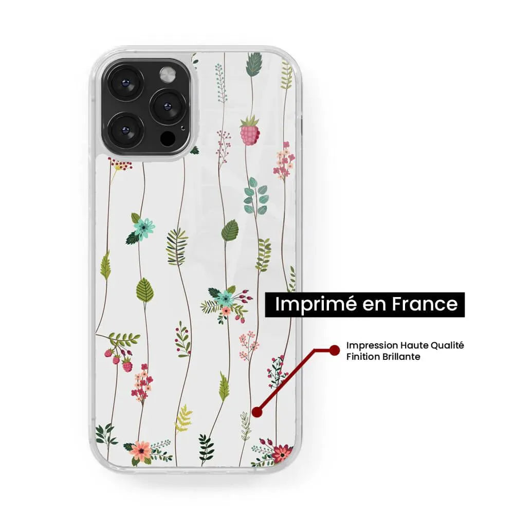 Montée de fleurs