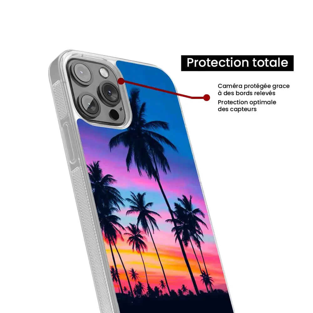 Palmiers colorés
