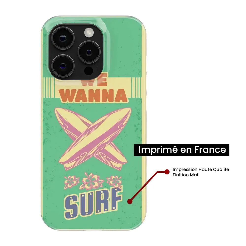 We wanna surf