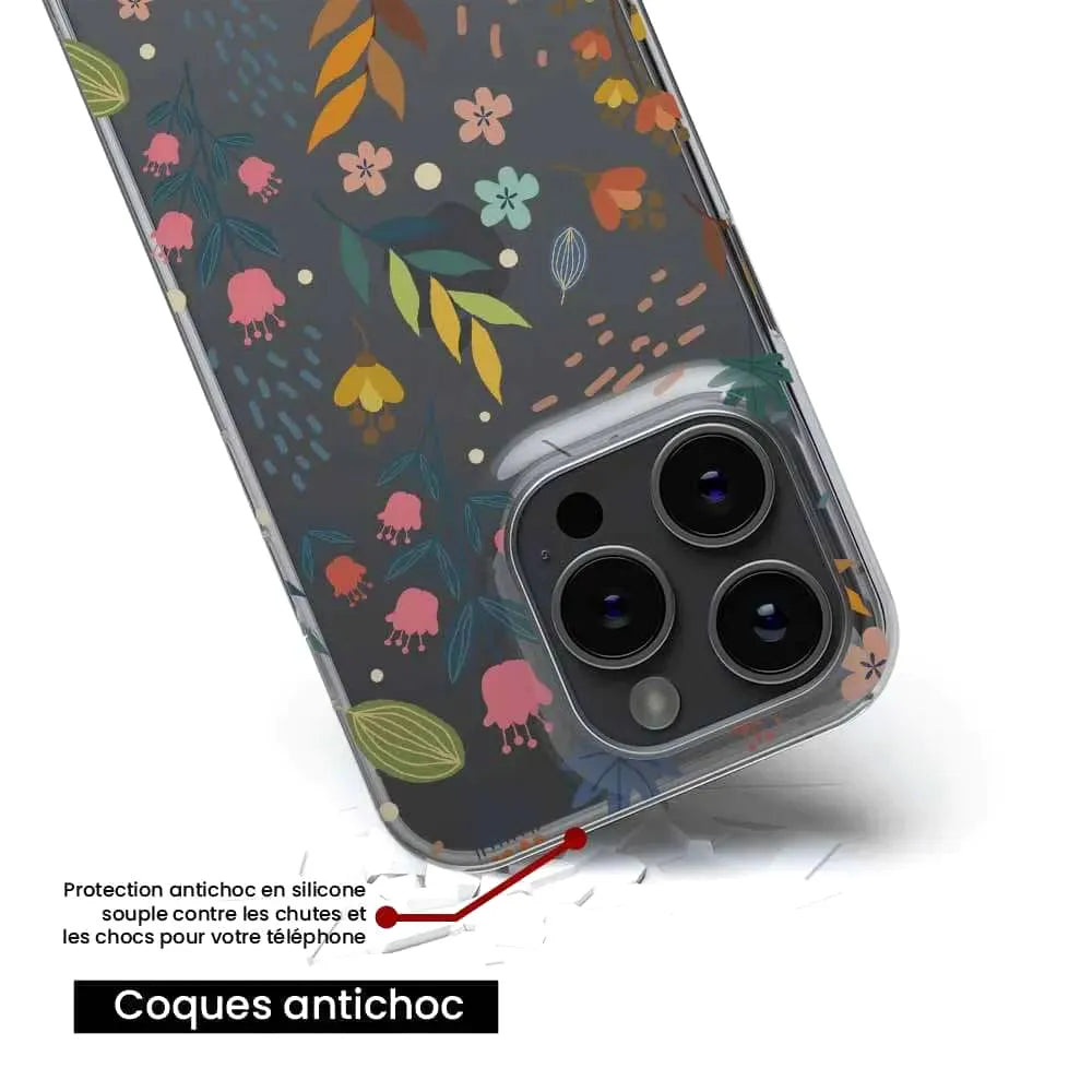 Fleurs colorées
