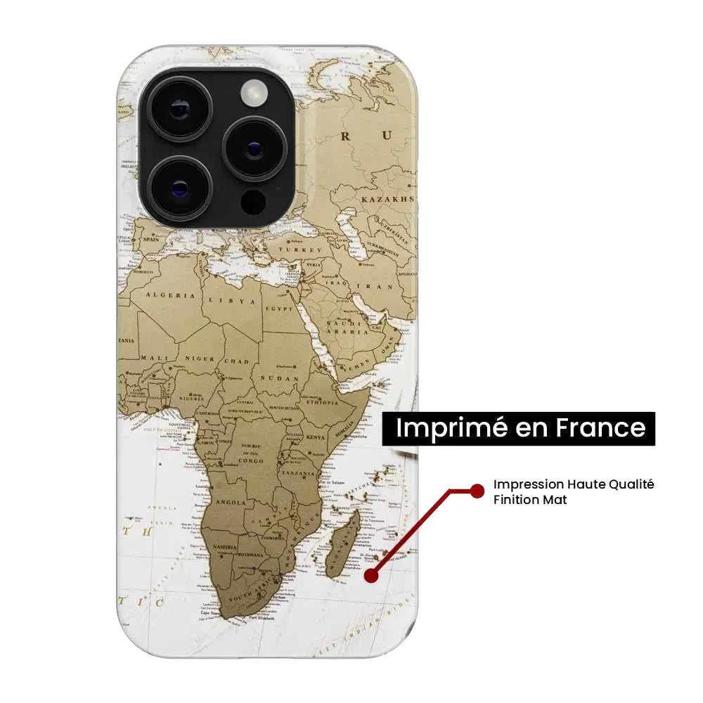 Map Europe Afrique