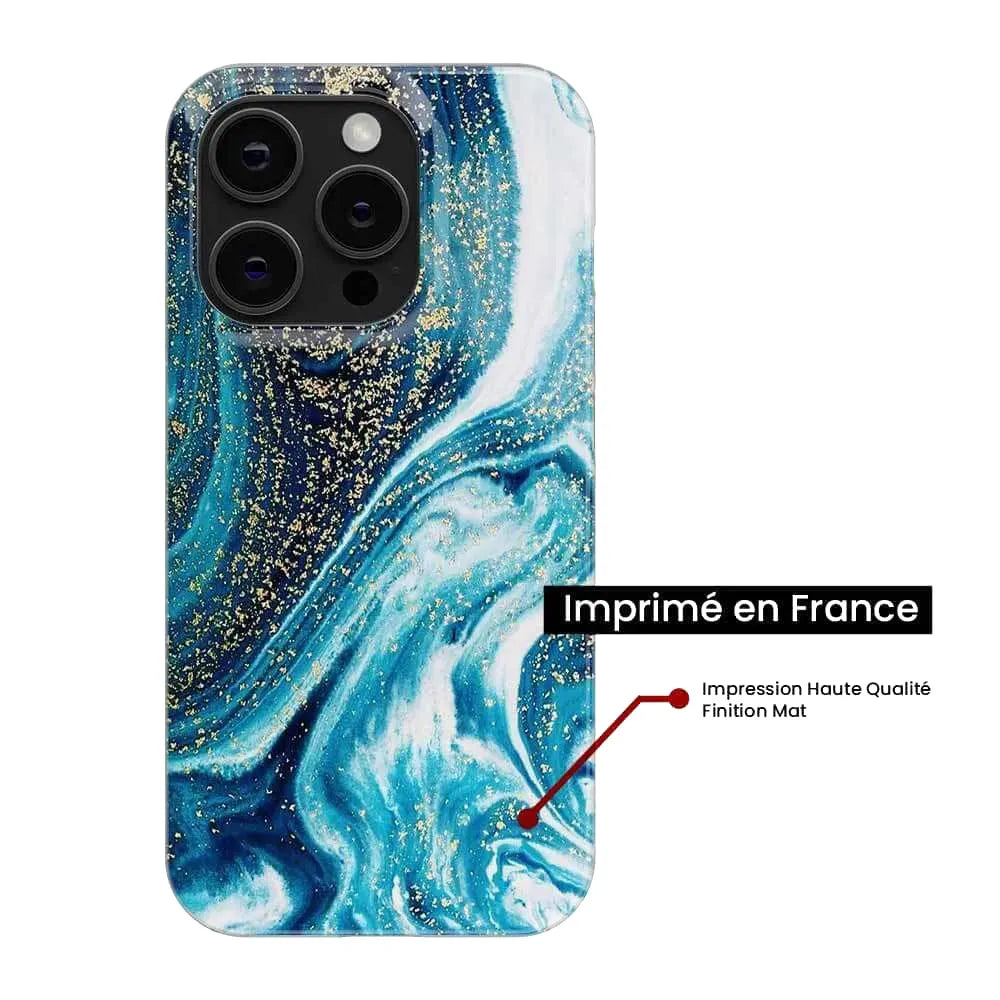 Marbre Bleu Pailleté