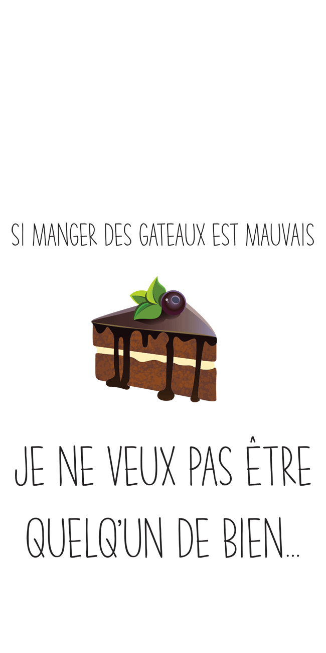 Manger des gâteaux