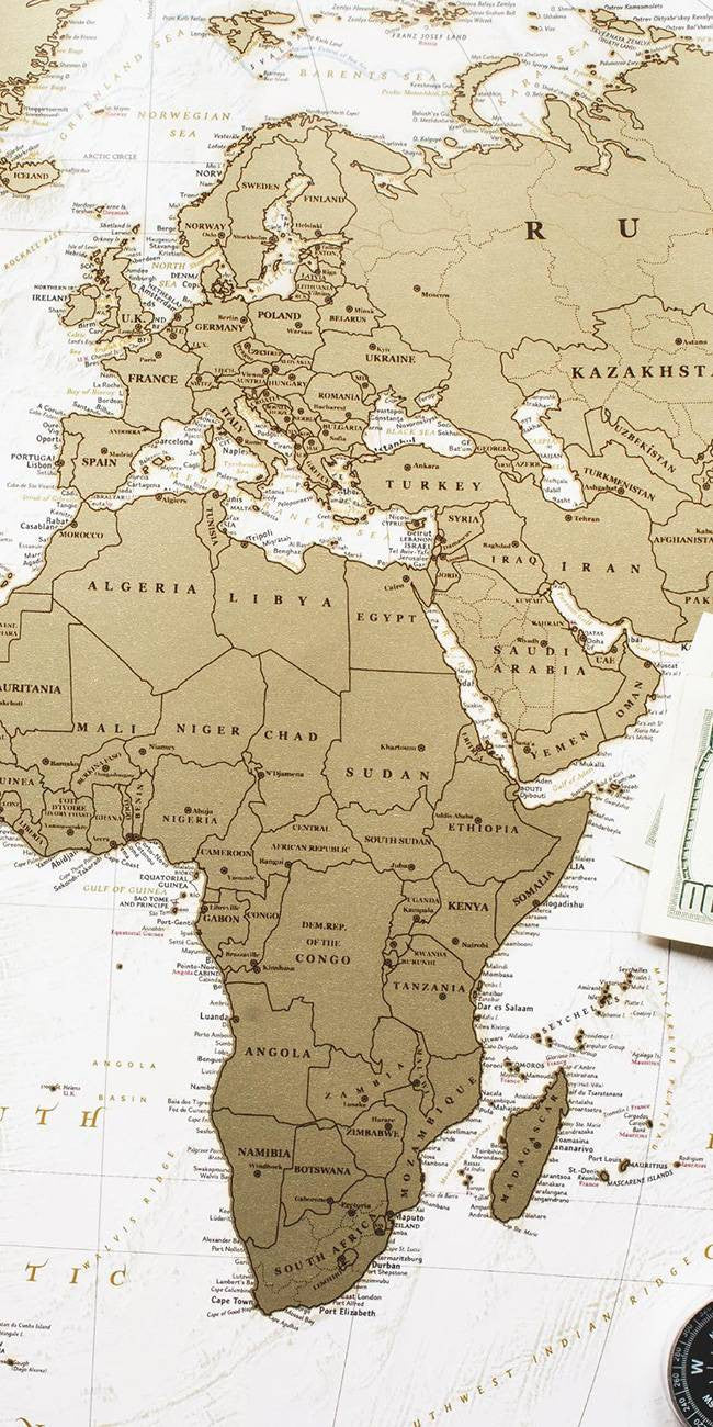 Map Europe Afrique
