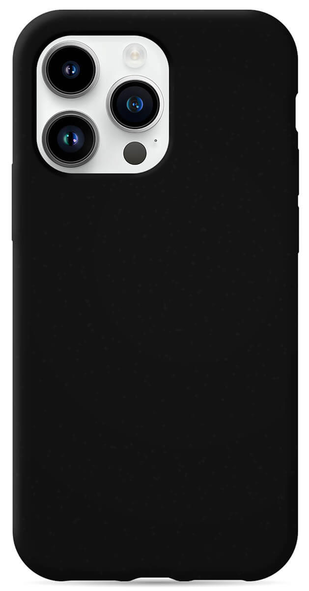 Coque en silicone Bio-dégradable Noir