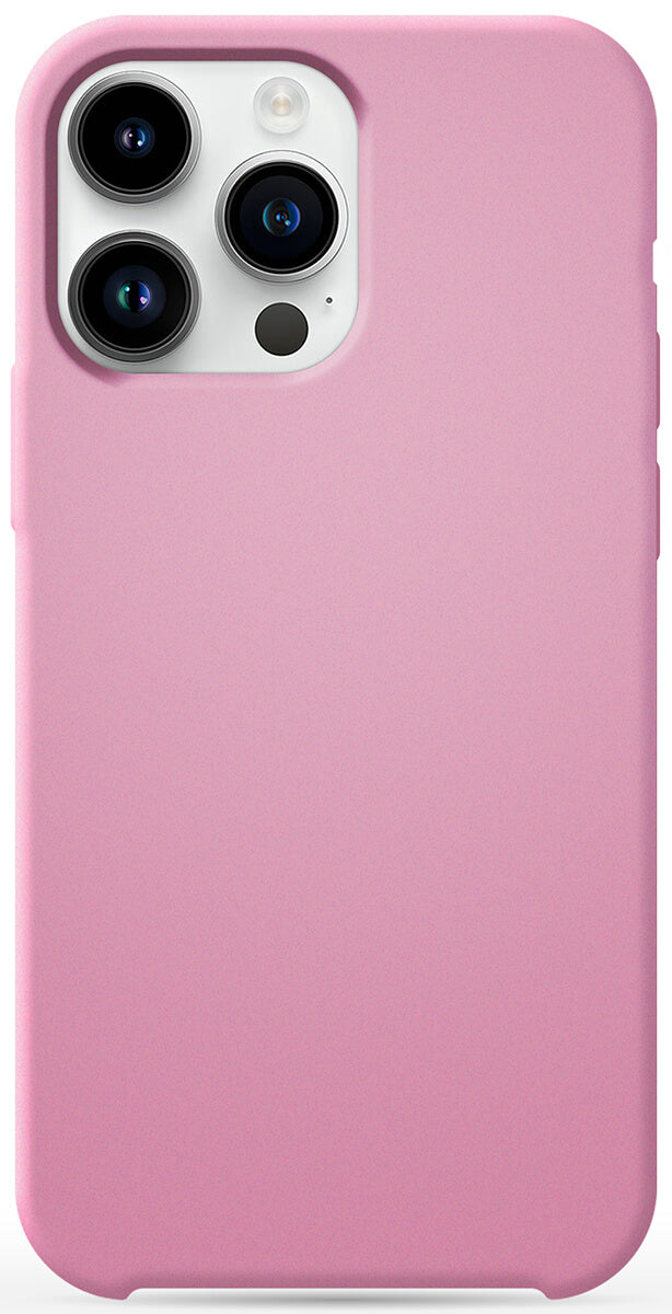 Coque en silicone Soft Touch Rose Bonbon