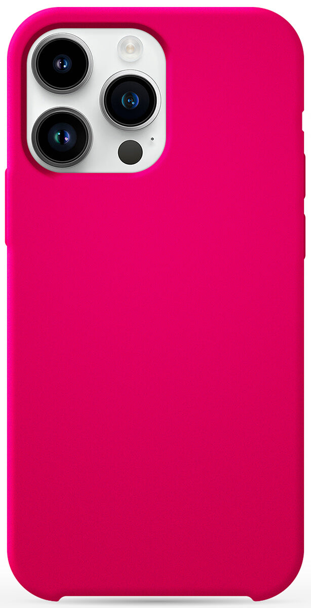 Coque en silicone Soft Touch Rose Flash