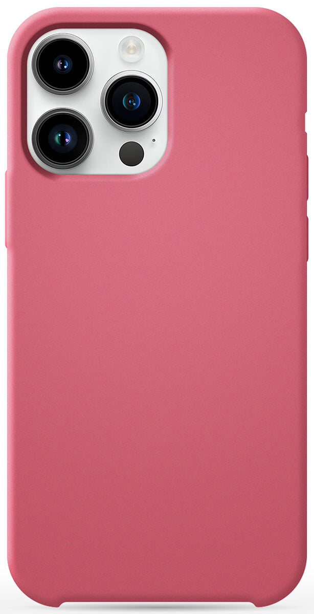 Coque en silicone Soft Touch Rose Saumon
