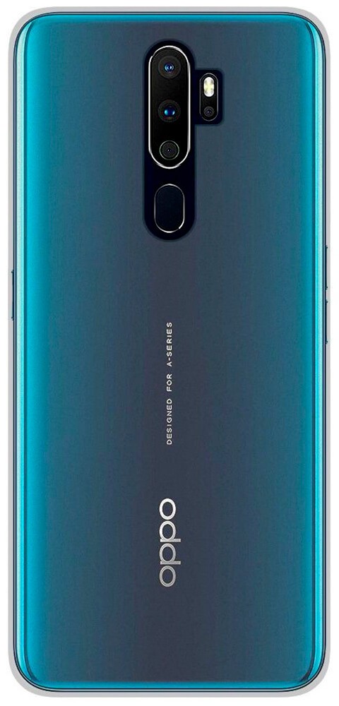 Coque en silicone Transparent — Oppo A5 2020