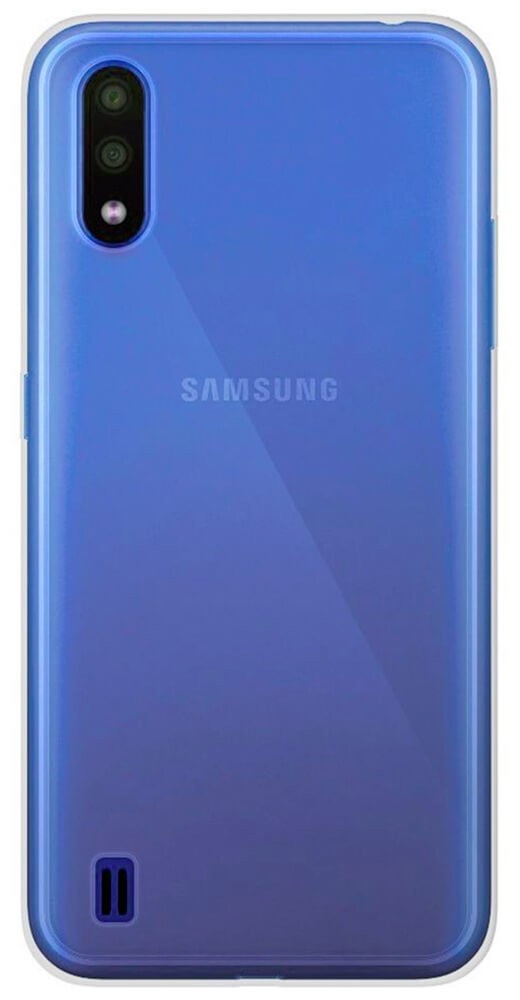 Coque en silicone Transparent — Samsung Galaxy A01