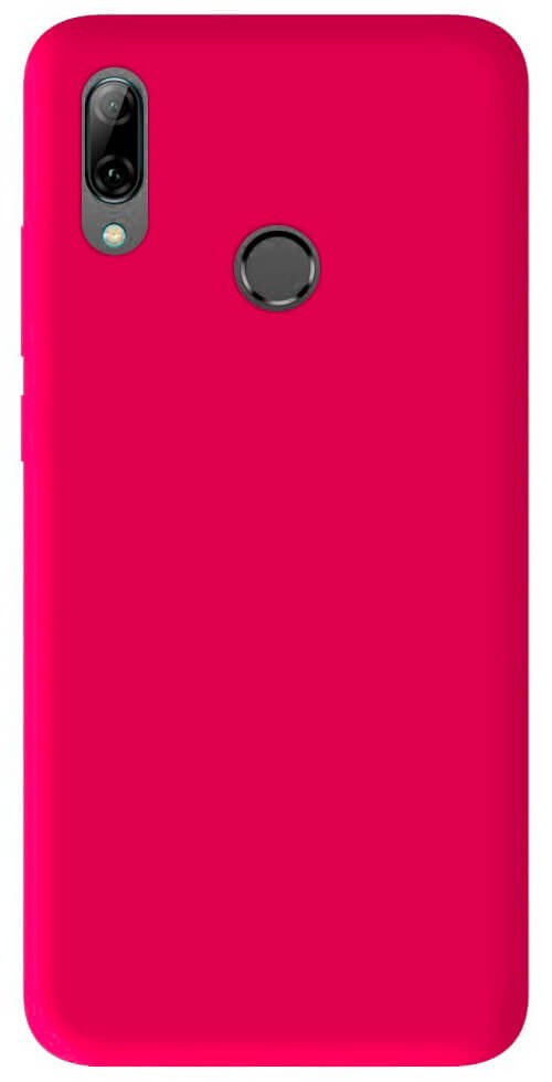 Coque en silicone Mat Rose Flash P Smart 2019