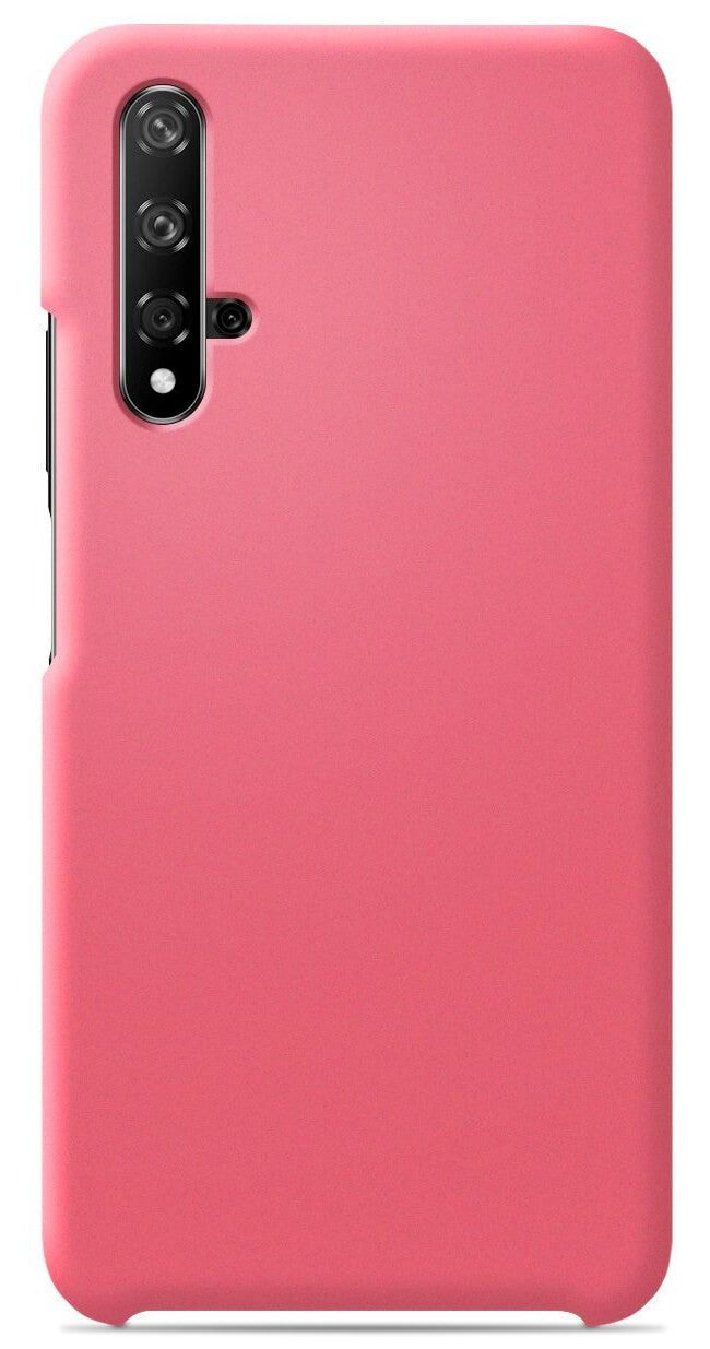 Coque en silicone Soft Touch Rose Saumon pour Huawei Honor 20