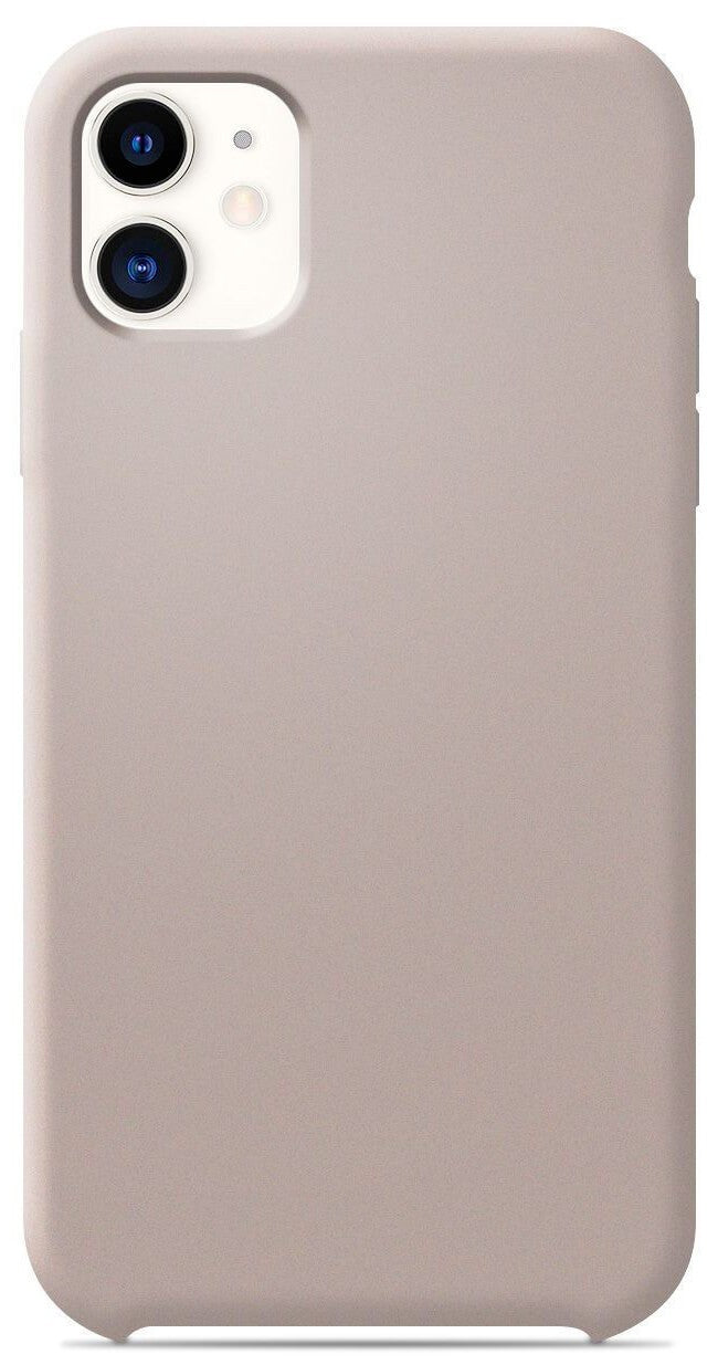 Coque en silicone Soft Touch Sable rosé pour Apple iPhone 11