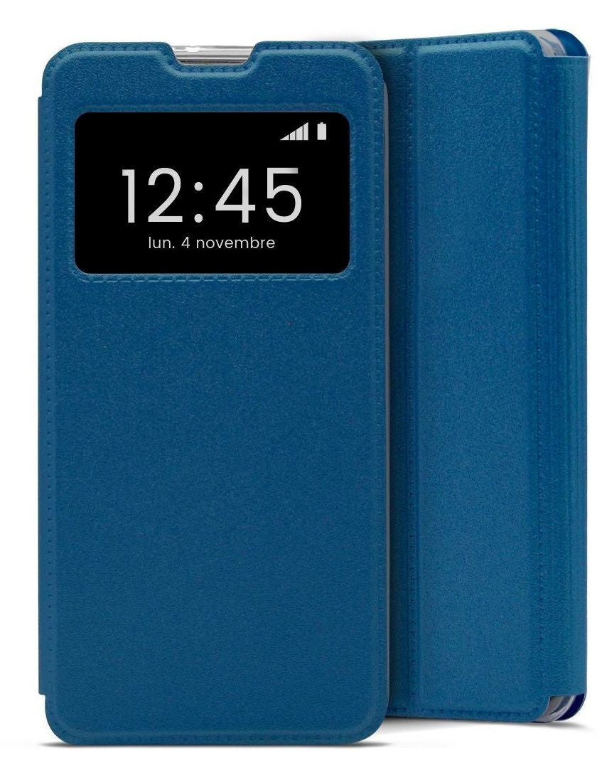 Etui folio en Simili cuir Bleu pour Apple iPhone 11