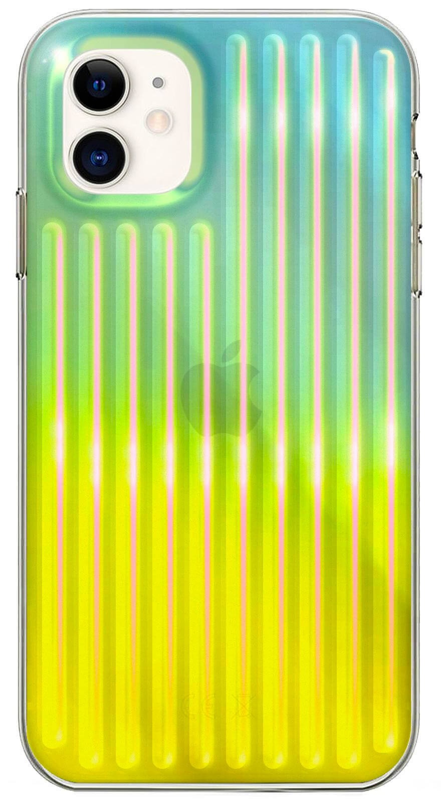 Coque rigide holographique Or cuivré pour Apple iPhone 11