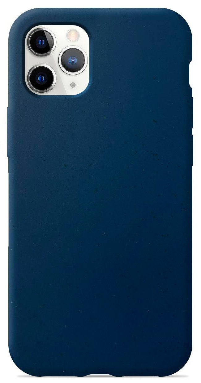 Coque en silicone Bio-dégradable Bleu Nuit pour Apple iPhone 11 Pro