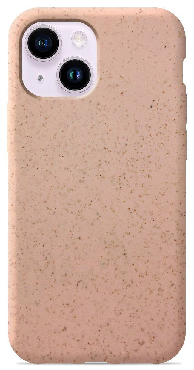 Coque en silicone Bio-dégradable Rose pour Apple iPhone 14