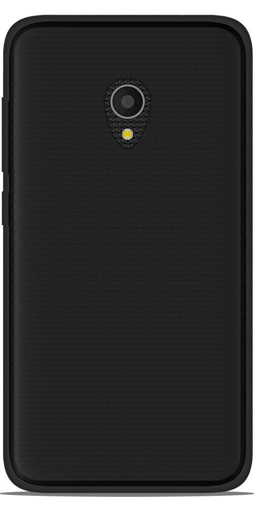 Coque en silicone Givré Noir pour Alcatel U5 4G