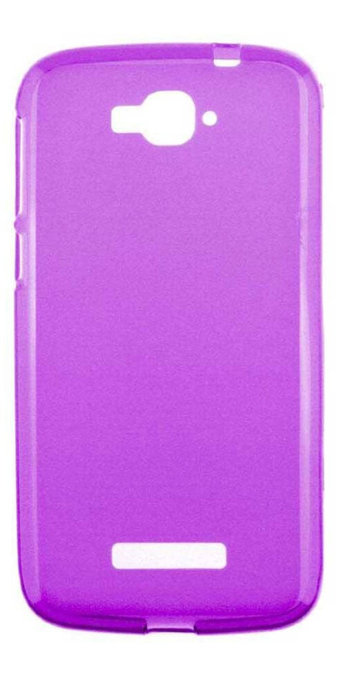 Coque en silicone Givré Violet pour Alcatel One Touch Pop C7