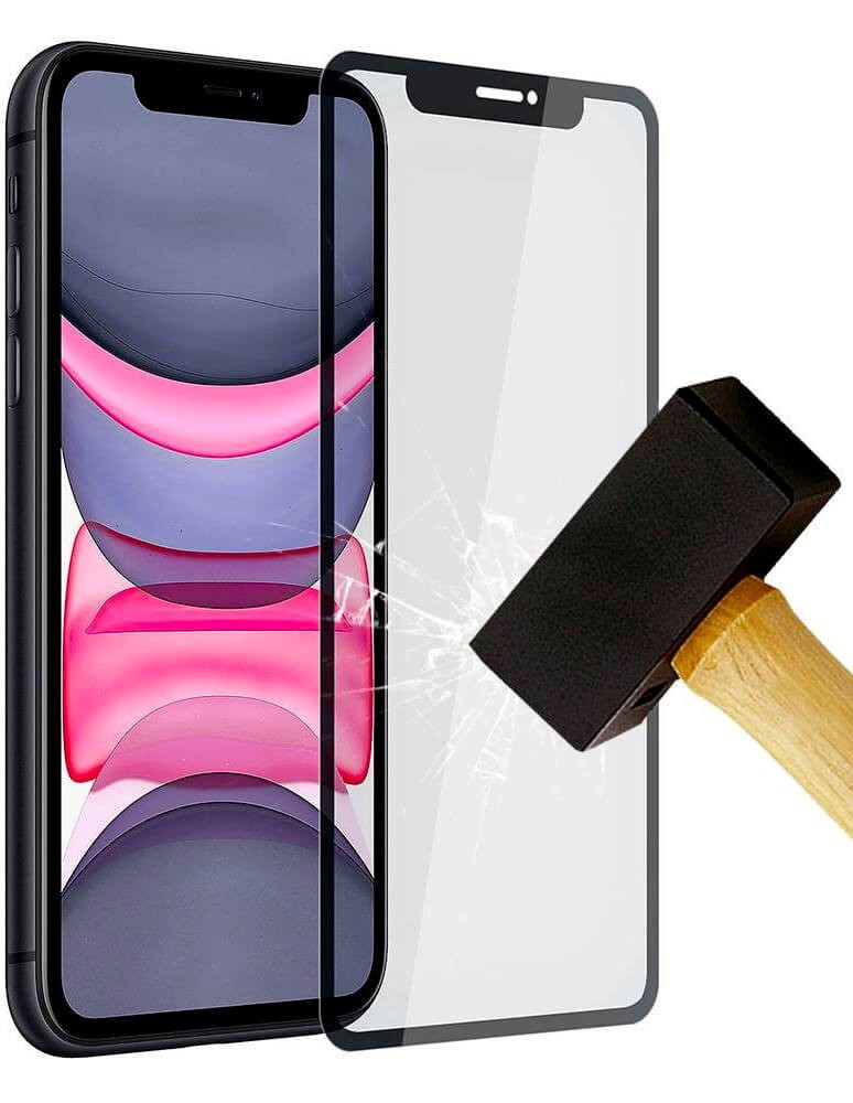 Film en verre trempé intégral pour Apple iPhone 11