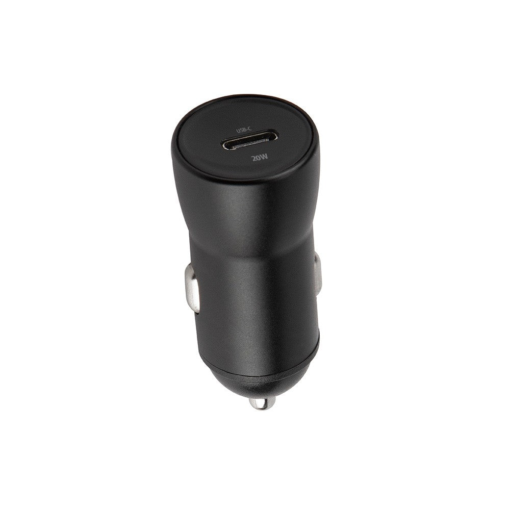 Chargeur de voiture USB-C 20W - Noir