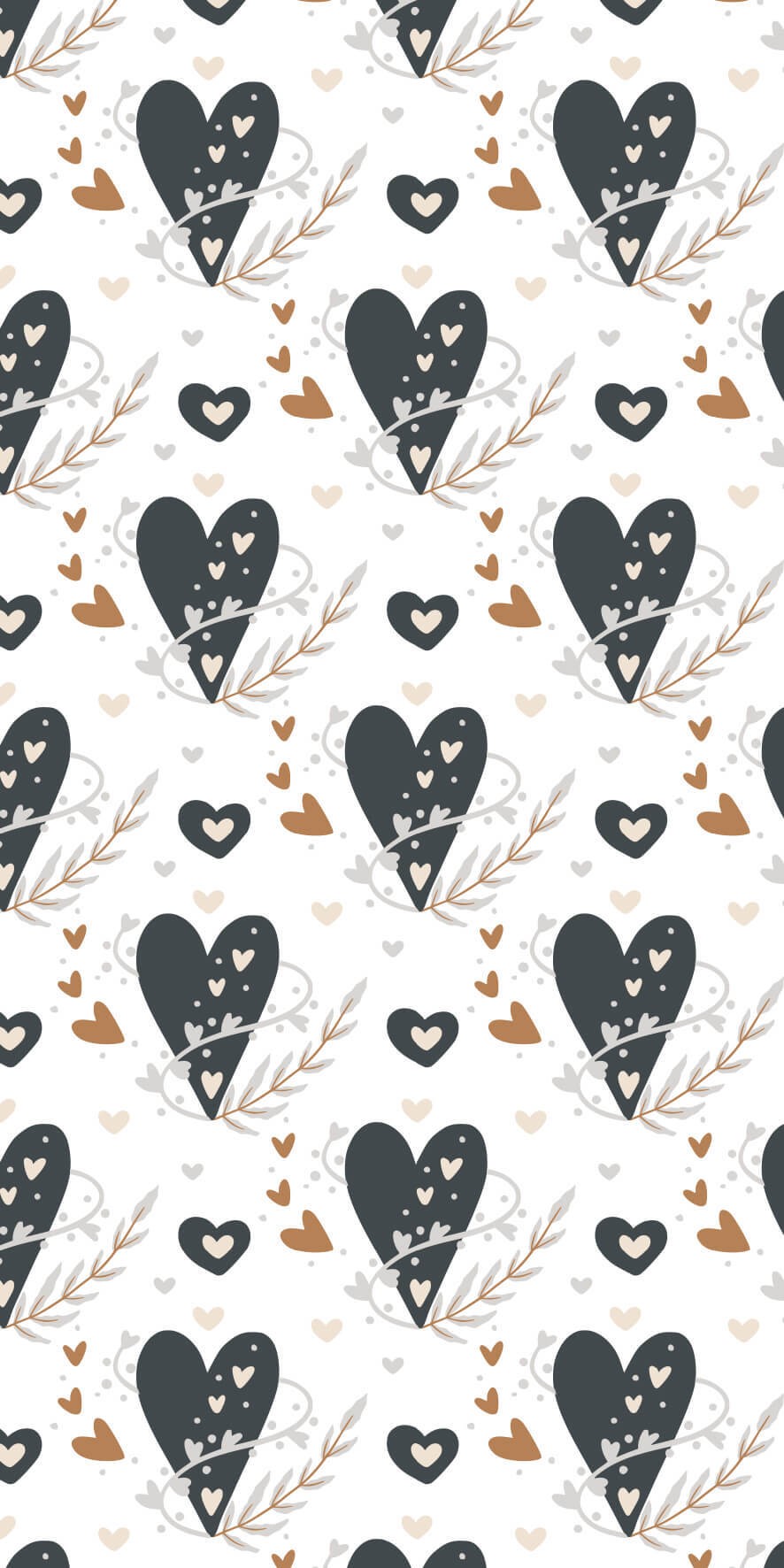 Boho hearts