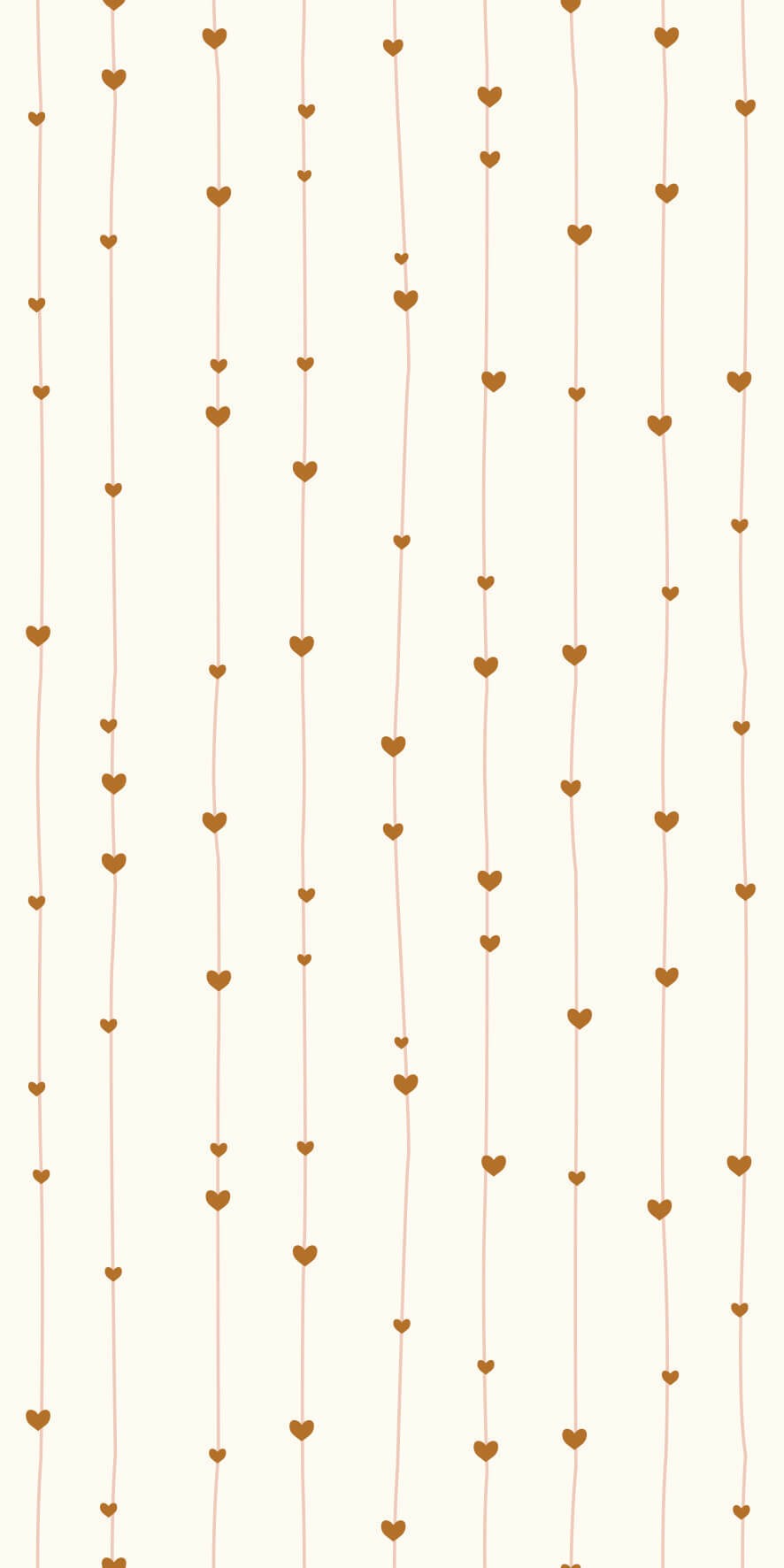 Striped hearts