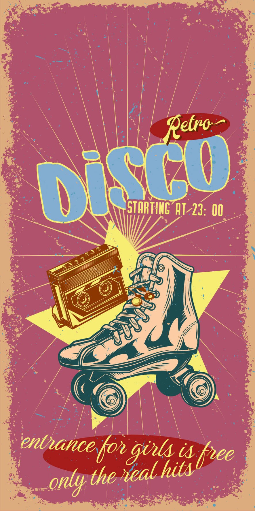 Retro disco