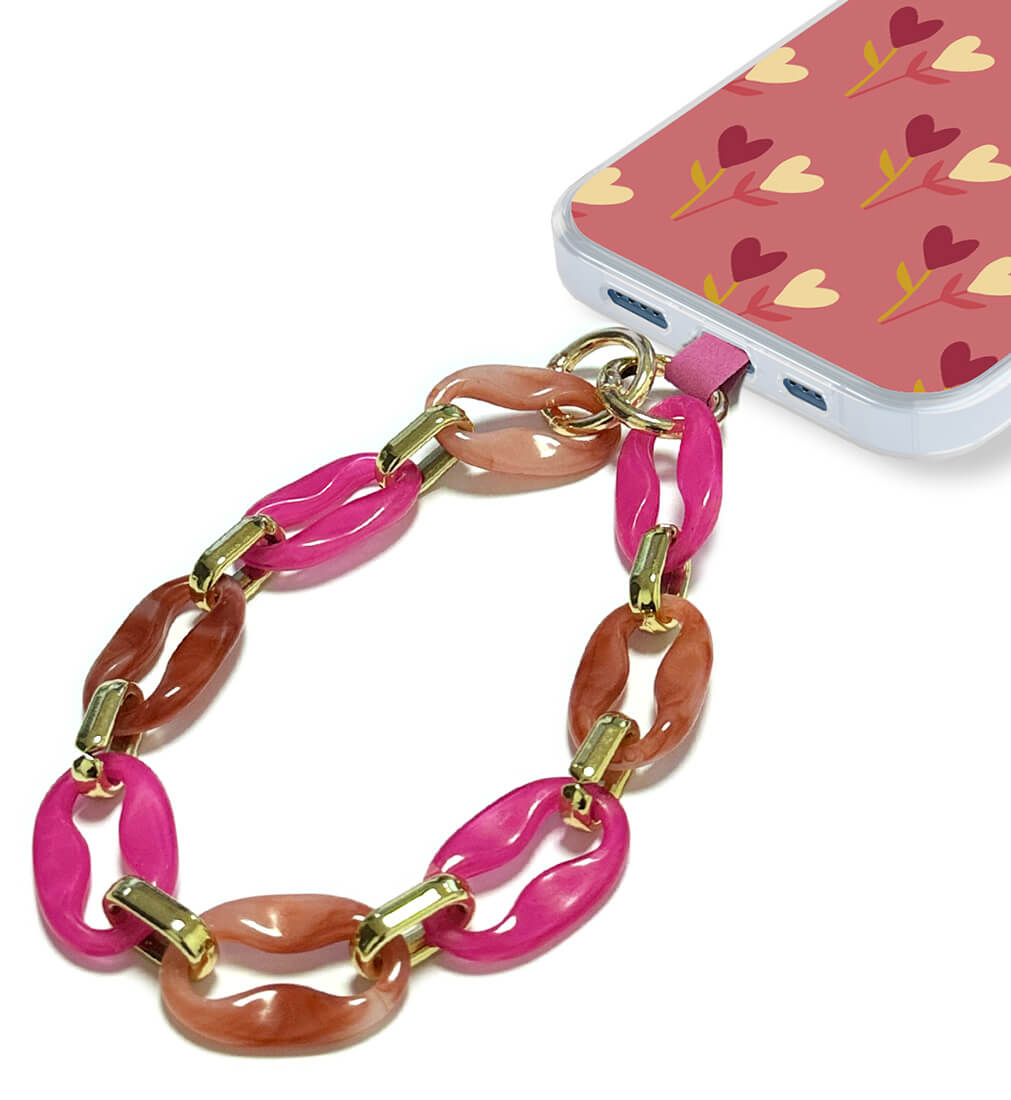 Chaine courte pour téléphone | Blush