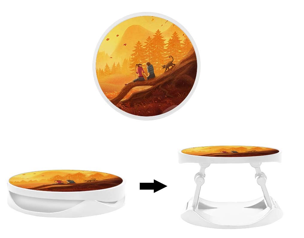 Grip imprimé | Design Automne à deux