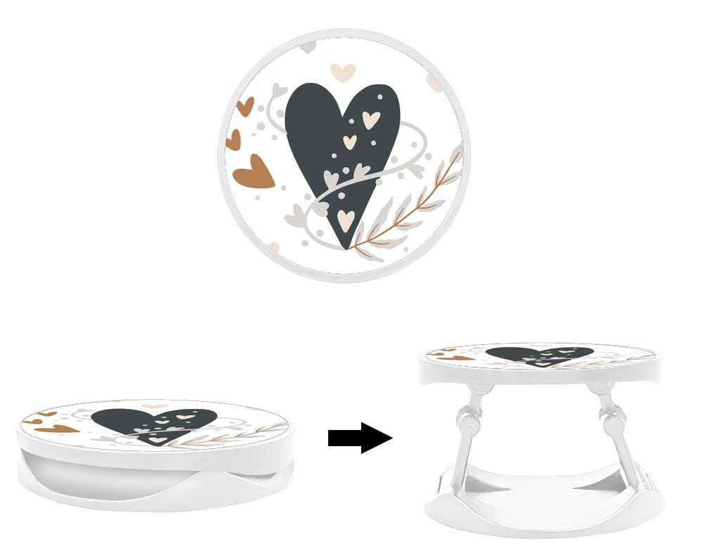 Grip imprimé | Design Boho hearts