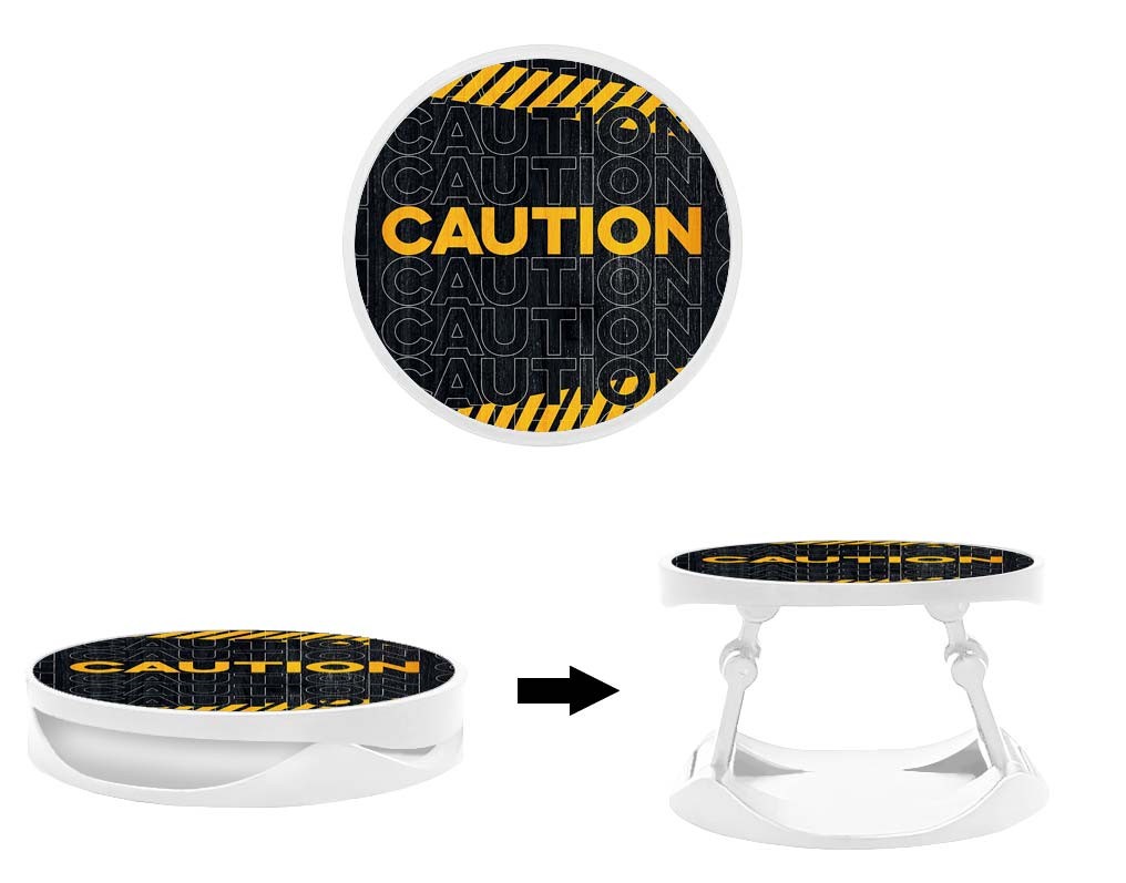 Grip imprimé | Design Caution