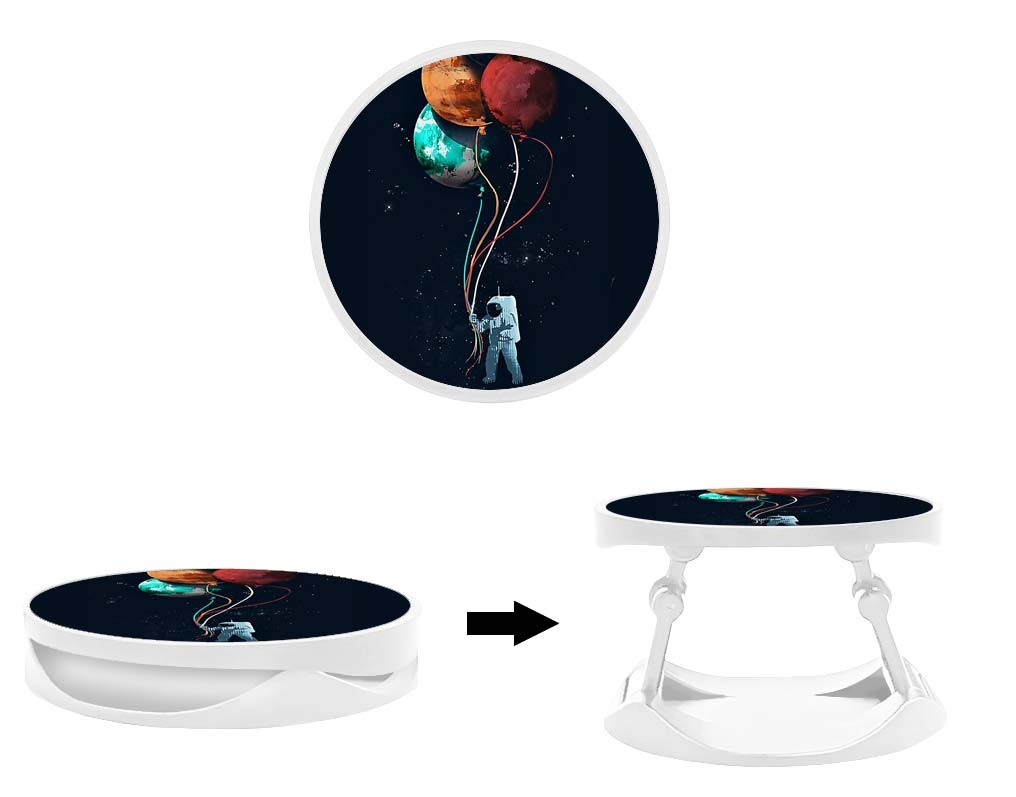 Grip imprimé | Design Cosmonaute aux Ballons