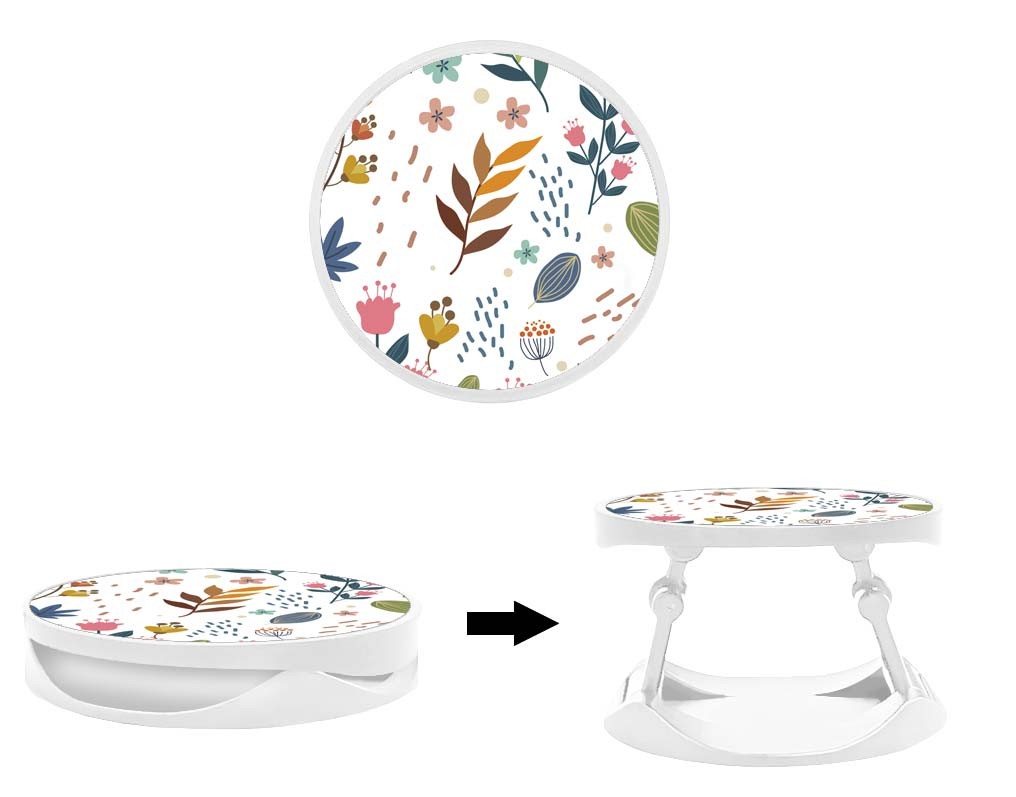 Grip imprimé | Design Fleurs colorées