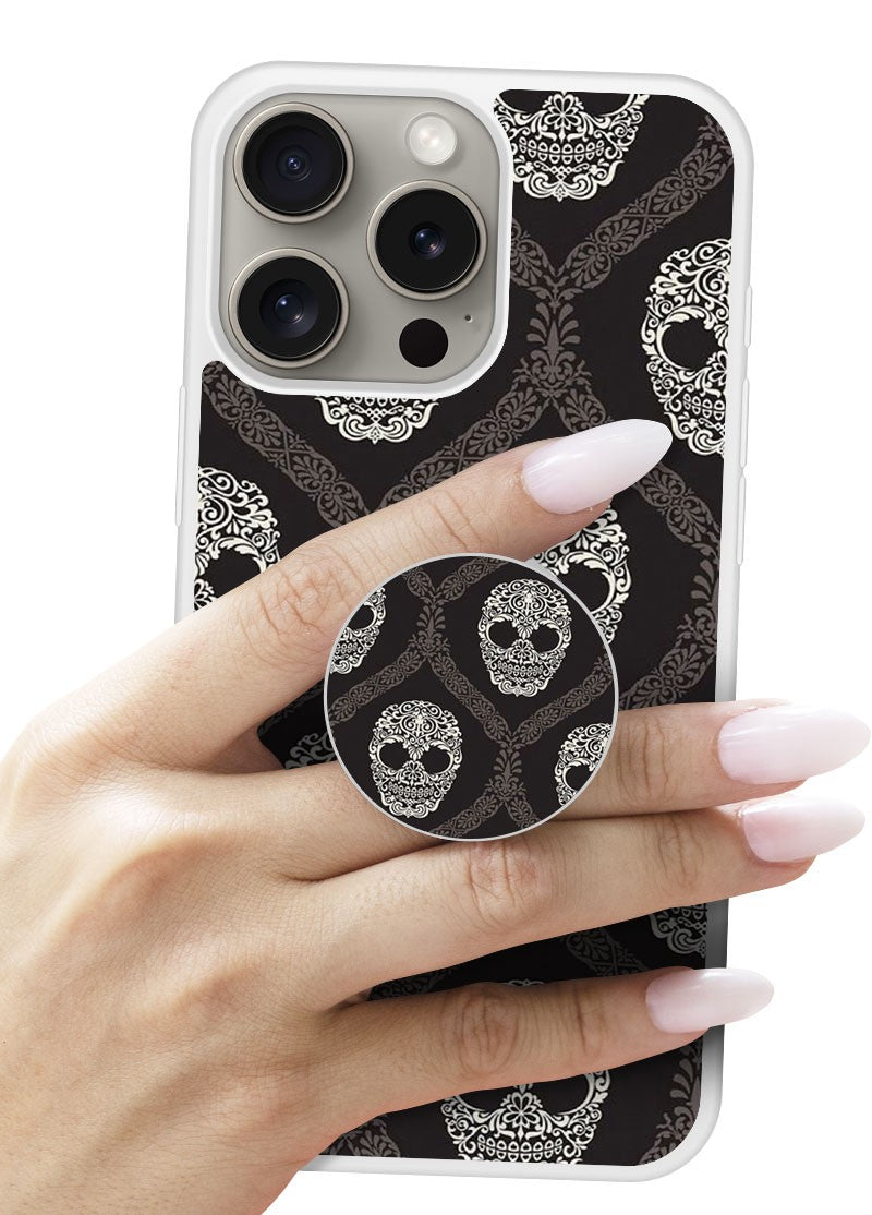 Grip imprimé | Design Floral skull