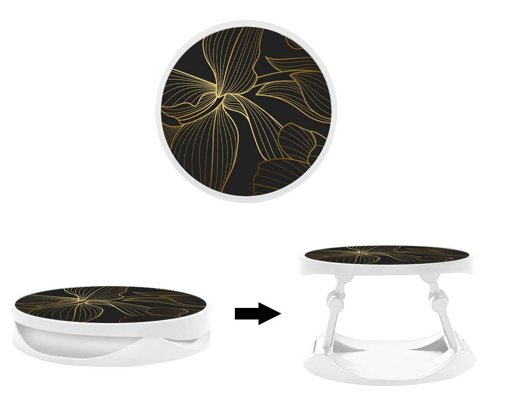 Grip imprimé | Design Golden flowers