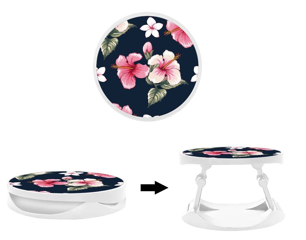 Grip imprimé | Design Hibiscus Vintage