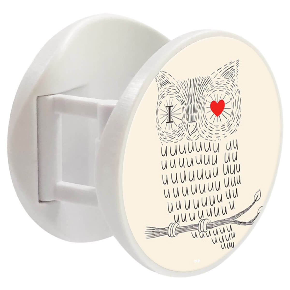 Grip imprimé | Design I Love Hiboux