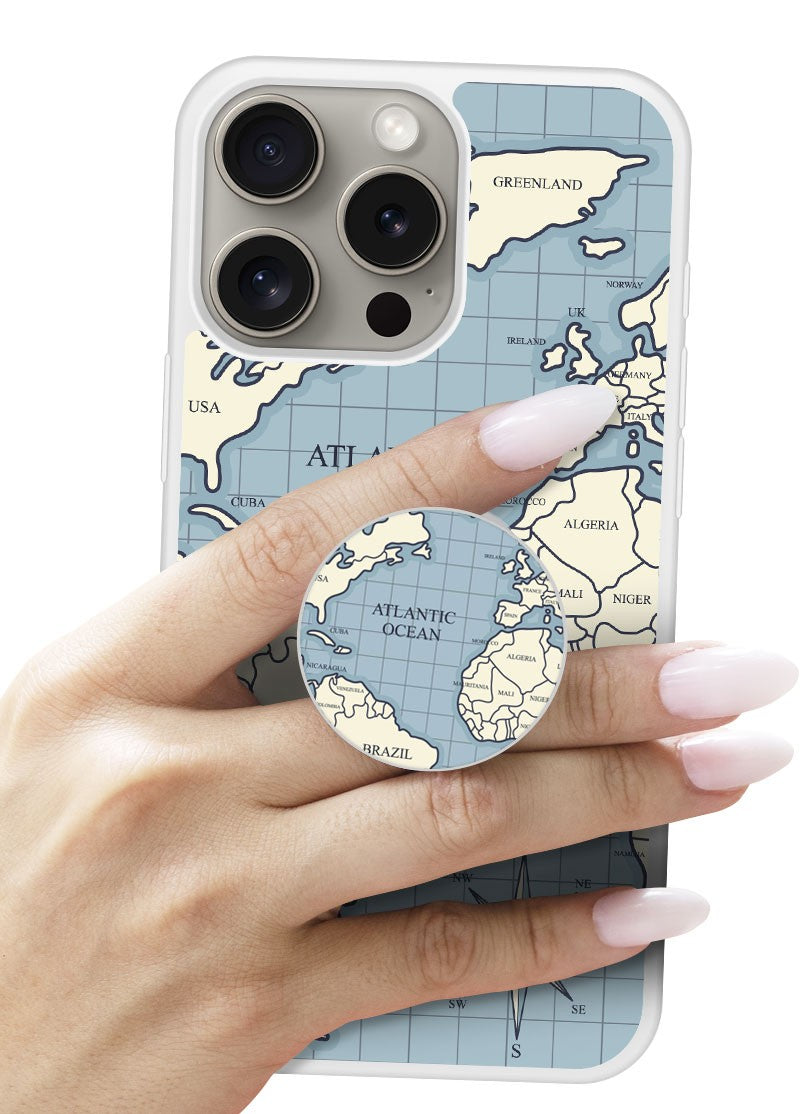 Grip imprimé | Design Map vintage