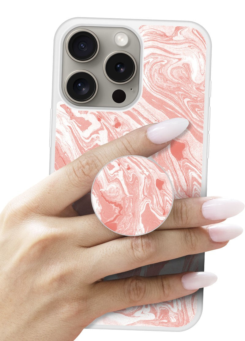 Grip imprimé | Design Marbre Rose