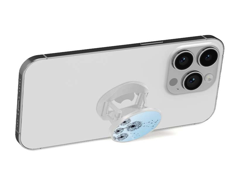 Grip imprimé | Design Pissenlits Noir